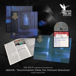 [PRE-ORDER] ABIGOR – Nachthymnen (From The Twilight Kingdom), LP [black]