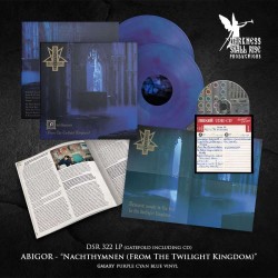[PRE-ORDER] ABIGOR – Nachthymnen (From The Twilight Kingdom), LP [galaxy purple cyan blue]
