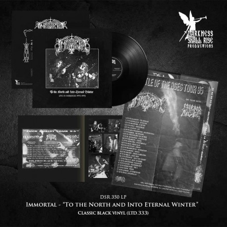 [PRE-ORDER] IMMORTAL – To the North and Into Eternal Winter – Live in Darkness 1993-1995, LP [black]