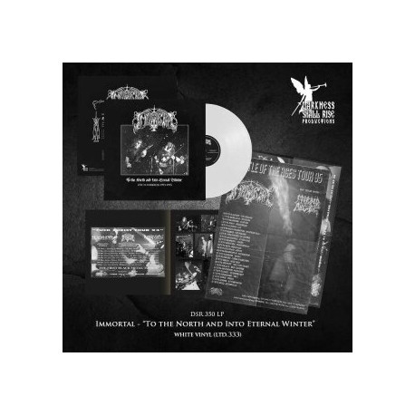 IMMORTAL – To the North and Into Eternal Winter – Live in Darkness 1993-1995, LP [black]